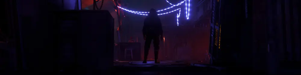 Vaisseau Star citizen soleil couchant